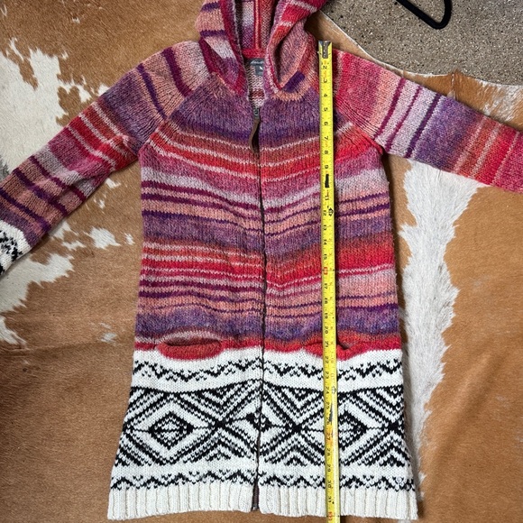 Eddie Bauer Alpaca Wool Hooded Women's Sweater - Picture 5 of 6